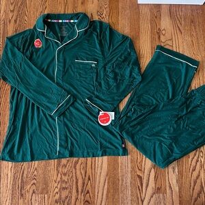 Magnetic Me Womens Emerald Modal Pajama Set NWT XL